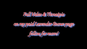 The hardest handlebar throat fuck of my life