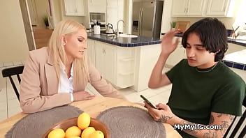 Elias gets a special present from these free use loving milfs