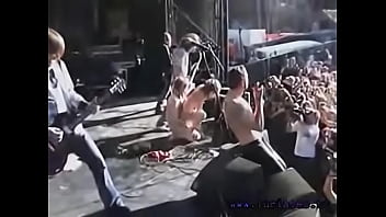 Couple fucking live on stage