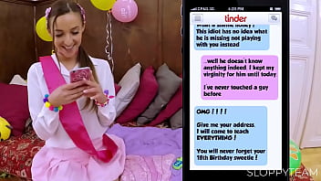 Tinder date dating app chat stranger first time cuckold cheating on boyfriend