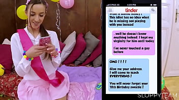 Tinder date dating app chat stranger first time cuckold cheating on boyfriend