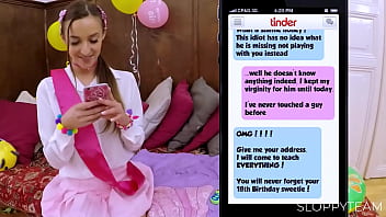 Tinder date dating app chat stranger first time cuckold cheating on boyfriend