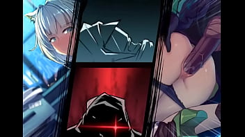 Una chica de anime teniendo sexo