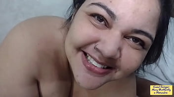 Recebi em casa e conheci pessoalmente mais um seguidor do meu insta veio meter gostoso comigo no pelo e na frente do meu maridão alexandre