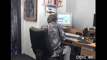 Horny blonde cutie diana blows lever and bounces it