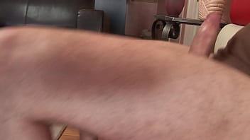 Naughty honey west rides her friend’s thick dick