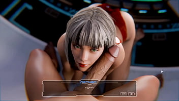Blowjob on a spaceship by an android Blowjob on a spaceship by an android