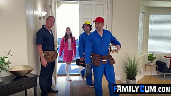 I'll take her to the other room and teach her to love what we do familycum