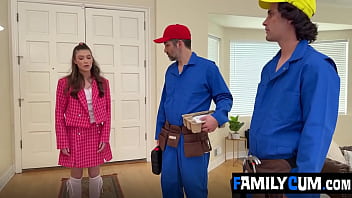 I'll take her to the other room and teach her to love what we do familycum