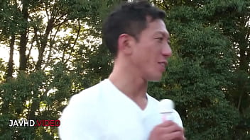 Moonlit garden encounter with sara saijo's fiery passion