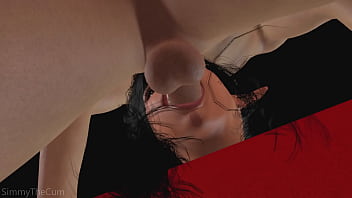 Busty latina babe sucks a cock while being fucked 3d animation