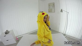 Peculiar kitten pleasures twat and gets licked and poked in pov