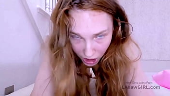 Amazing blonde model got seduced by the producer