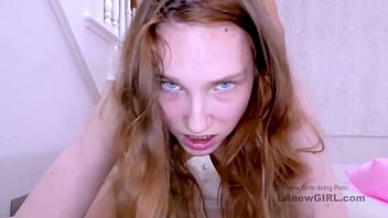 Amazing blonde model got seduced by the producer