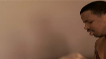 Watch as she gets her pussy reamed hard and stretched out of shape by this monster ebony cock