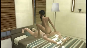 Interracial ponytail black girl riding white cock for higher watch the storm official music video