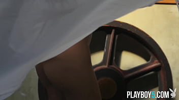 Tight bodies and nice asses on these two brunette playboy models