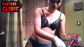 Destiny cruz gets ready and cams before going to visit doctor tampa&rsquo;s clinic as the covid rages outside movie clip 7 22 bondageclinic & girlsgonegyno for tons of medical fetish films