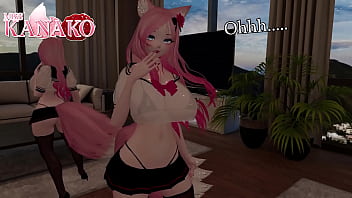 I try on cute cosplays while you just want me to get more naked sexy catgirl posing and stripping