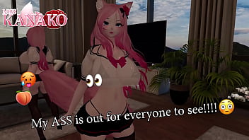 I try on cute cosplays while you just want me to get more naked sexy catgirl posing and stripping