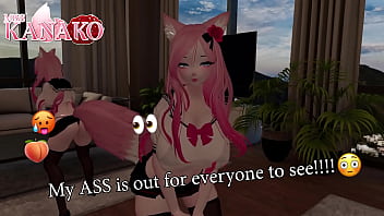 I try on cute cosplays while you just want me to get more naked sexy catgirl posing and stripping