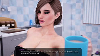 Stepsister's big titty friend giving me a massage 3d hentai animated porn milfy city