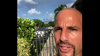 Maxxx outside on a sunny day