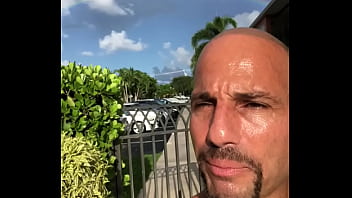 Maxxx outside on a sunny day