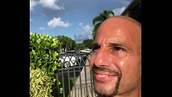 Maxxx outside on a sunny day