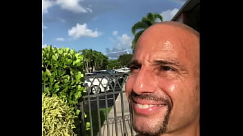 Maxxx outside on a sunny day