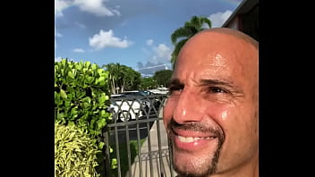 Maxxx outside on a sunny day