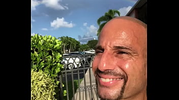 Maxxx outside on a sunny day