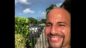 Maxxx outside on a sunny day