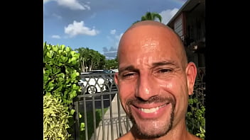 Maxxx outside on a sunny day