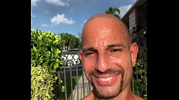 Maxxx outside on a sunny day