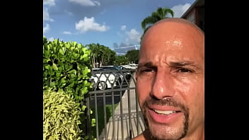 Maxxx outside on a sunny day