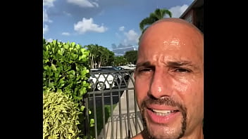 Maxxx outside on a sunny day