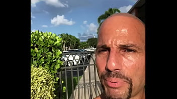 Maxxx outside on a sunny day