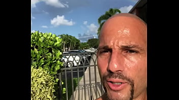 Maxxx outside on a sunny day