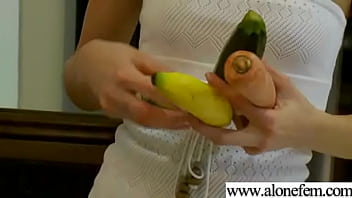 Toys and dildos for pleasure herself in front of camera clip 32