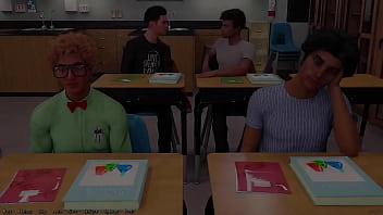 Being a dik #173 waking up in the busty blonde milf's bed after a good fucking