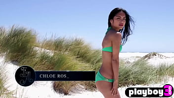 Sexy milf and hot asian girl enjoyed hot striptease for the playboy