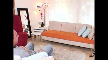 Violet adamson sexy big tits milf cougar huge cock pov blowjob and cum facial