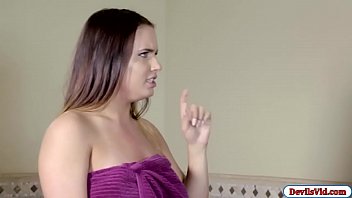 Horny scarlet getting fucked by a bbc