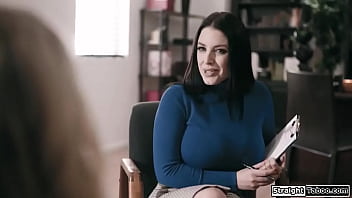 Big tits doctor tricks petite patient to fuck her in milf licks her feet as shes blindfolded and dominates her to lick they rim her