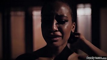 Ebony model has a breakdown after being send returns all natural to the asshole photographer and now he sees the raw beauty he was looking he took her pictures he fingerlicks her until she sucks his cock and rides it