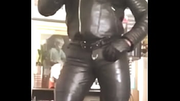 Black Leather Muscle Dad Fetish Scenes thumbnail