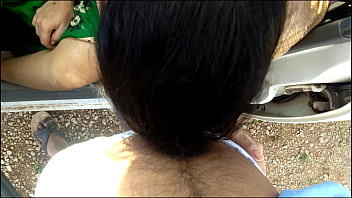 Stepmom shares car with stranger on highway desi milf outdoor xxxx sex with big dick boy