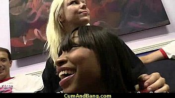 Cum ebony whore takes multiple facials 15