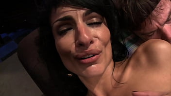 Hot milf persia pele seduces a young willing cock